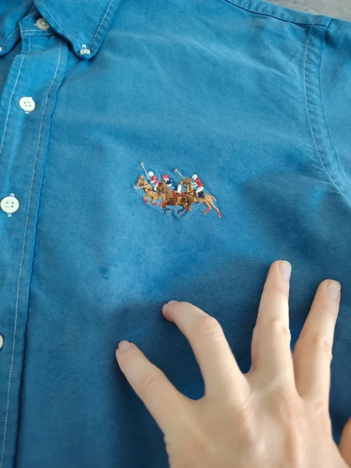 Chemise ralph Lauren triple flequillo - photo numéro 10