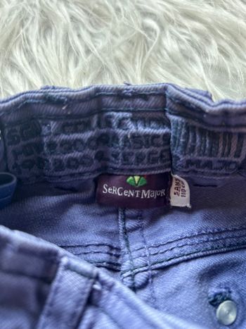 Très beau jeans jambes larges bleu violet 🥰 sergent major taille 5 ans