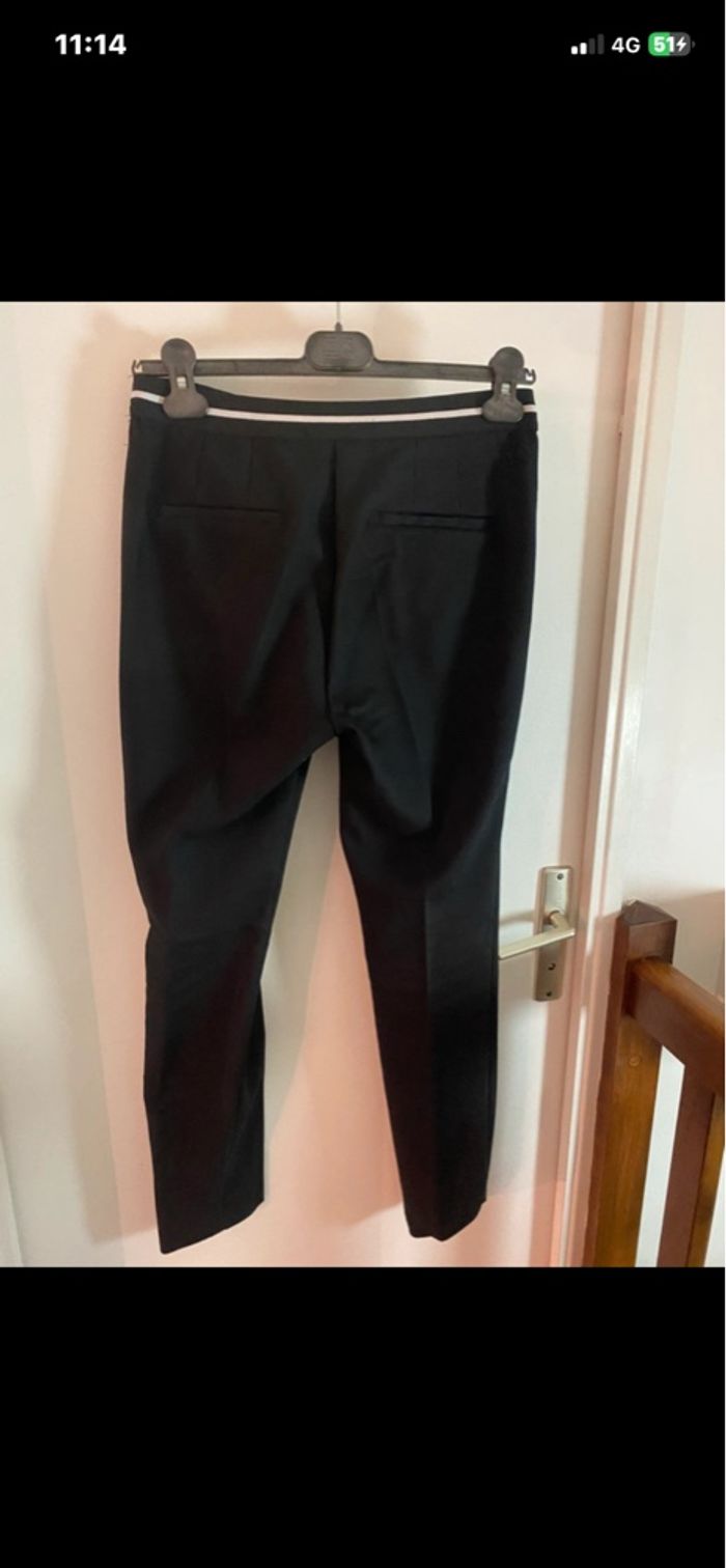 Pantalon tailleur noir femme - photo numéro 3