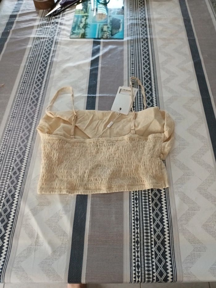 Top beige - photo numéro 2