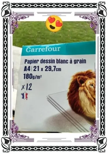 Feuille à dessin