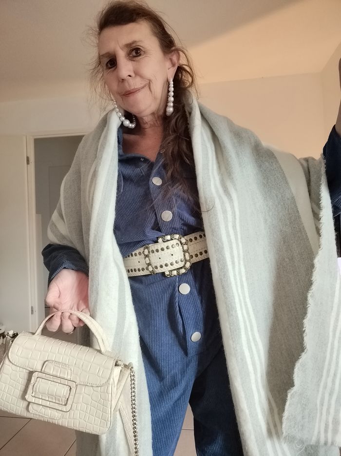 Grande écharpe chaude ZARA mixte - photo numéro 5