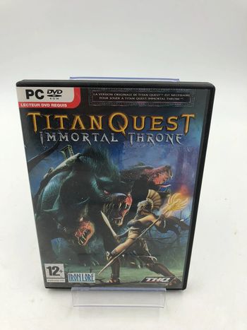 Jeu vidéo Titan Quest Immortal Throne sur PC