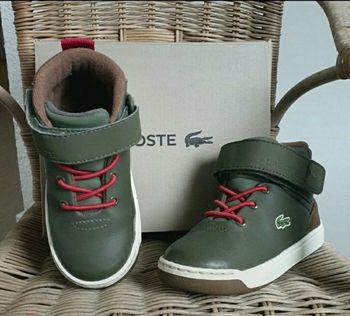 Chaussure Lacoste tennis haute T.24