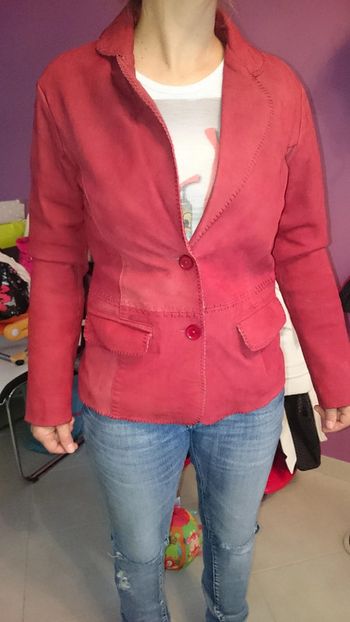 Veste cuir