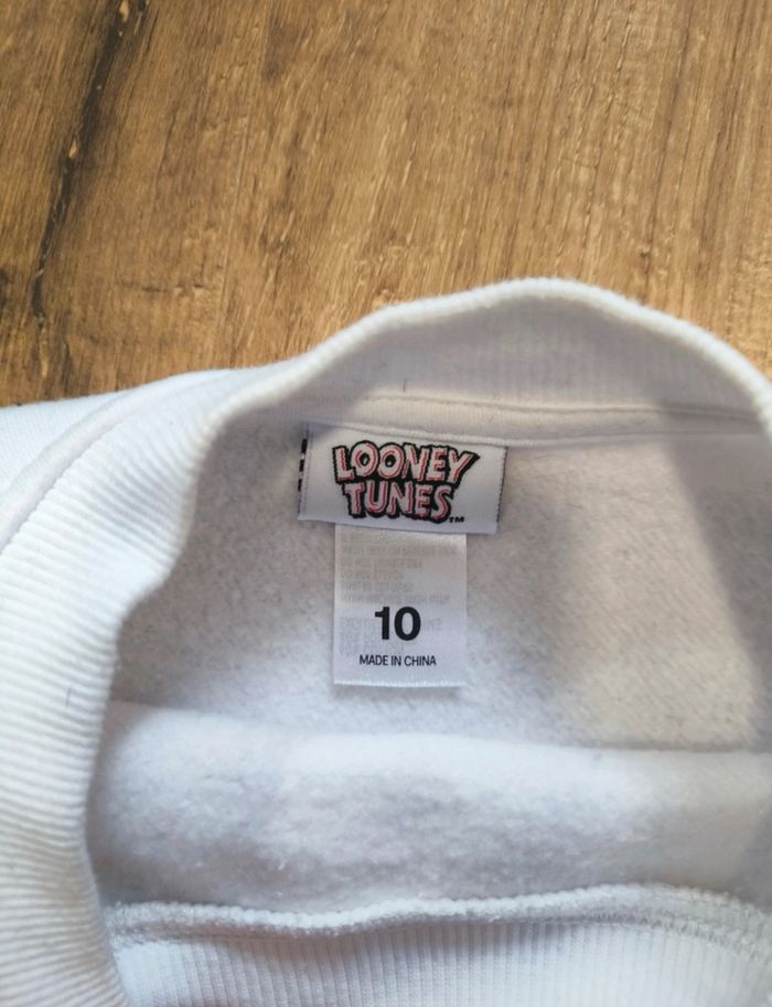 Pull Looney Tunes athletic, très bon état 👌, taille M - photo numéro 8