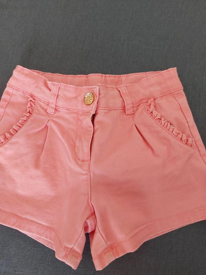 Short en coton rose Orchestra 5 ans - photo numéro 2