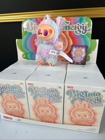 Lot de 2 labubu en boîte energy v3 monster