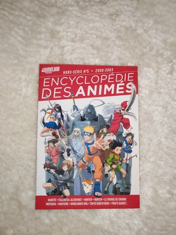 Encyclopie  encyclopédie des animés Manga HS