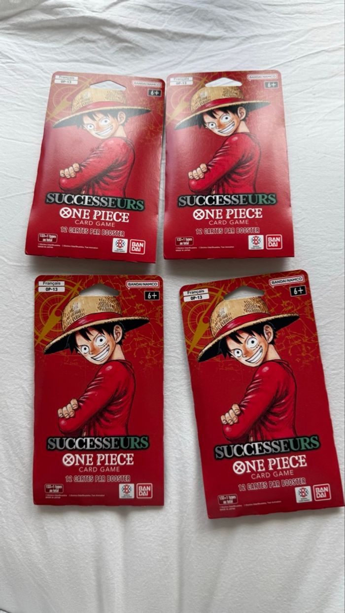 Lot de 10 blister op 13 one piece - photo numéro 4