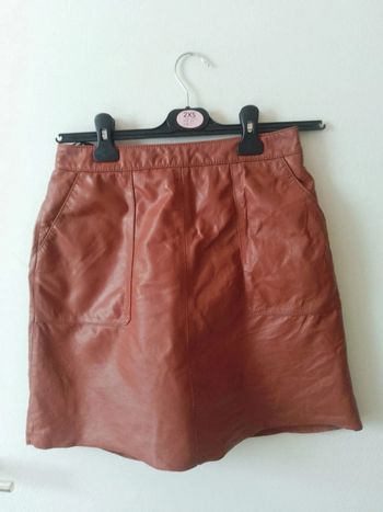 Jupe simili cuir taille 36