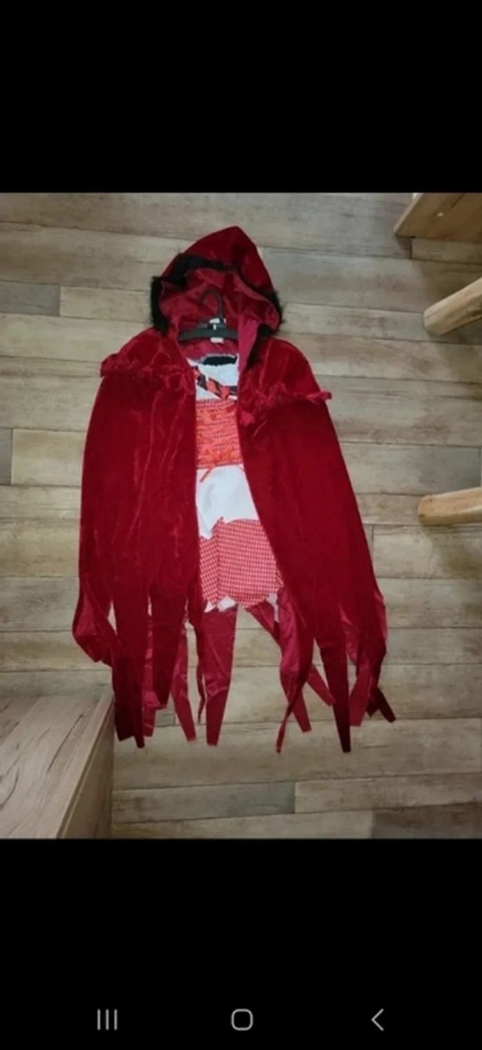 Deguisement chaperon rouge