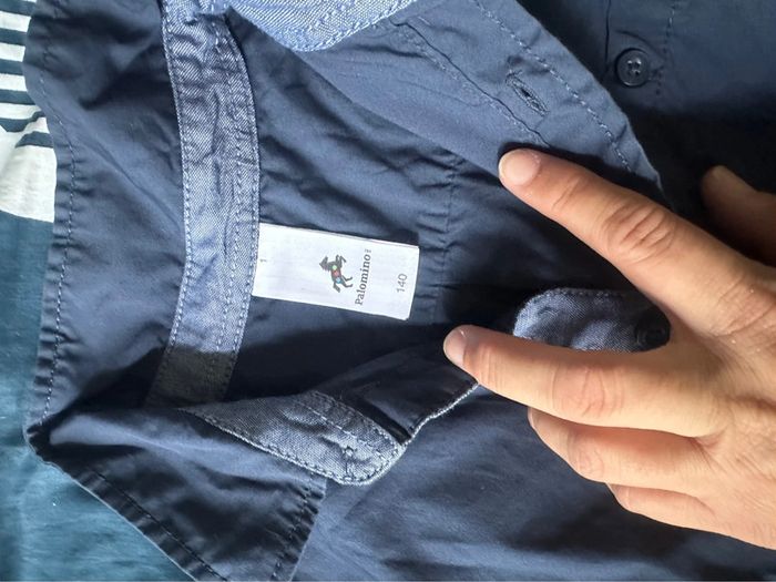 Chemisette enfant bleu - photo numéro 2