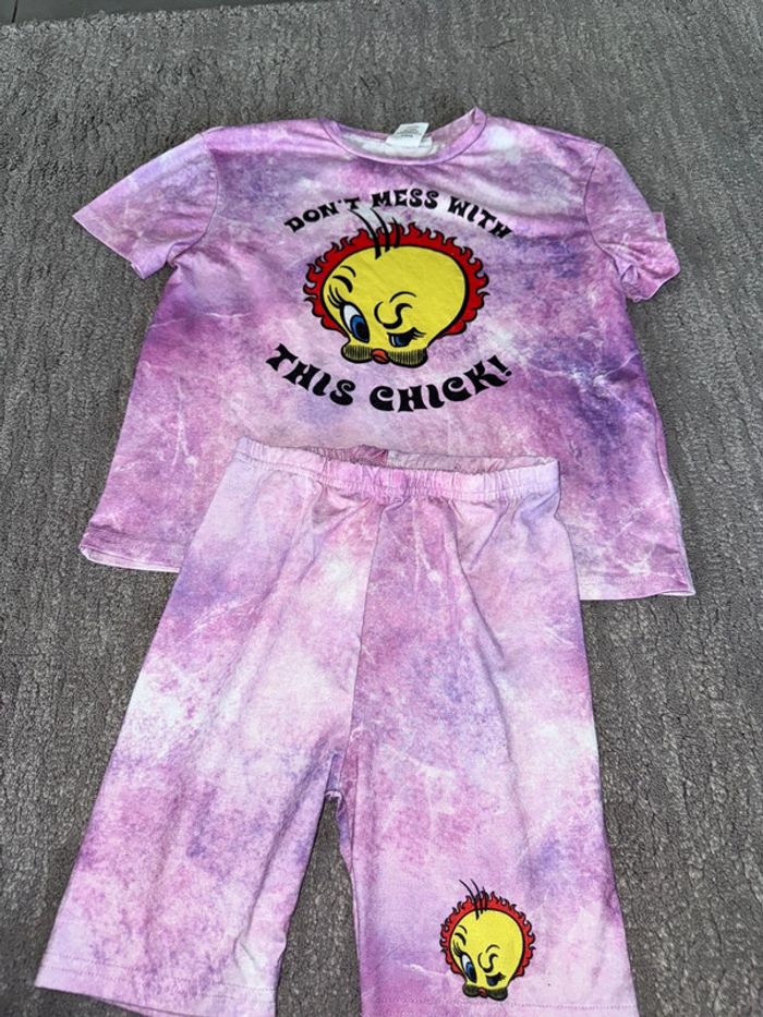 Ensemble pyjama fille taille 116 shein - photo numéro 2