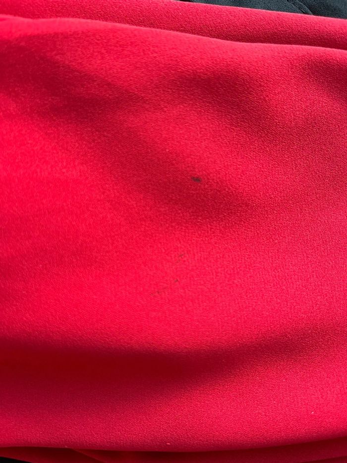 Chemise rouge bordeaux mango S - photo numéro 7