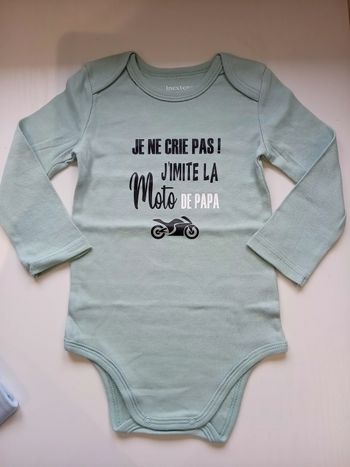 Bodie bébé moto 