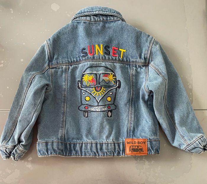Beau blouson garçon en jean T 3 ans La Fabrique des Garçons Neuf - photo numéro 6