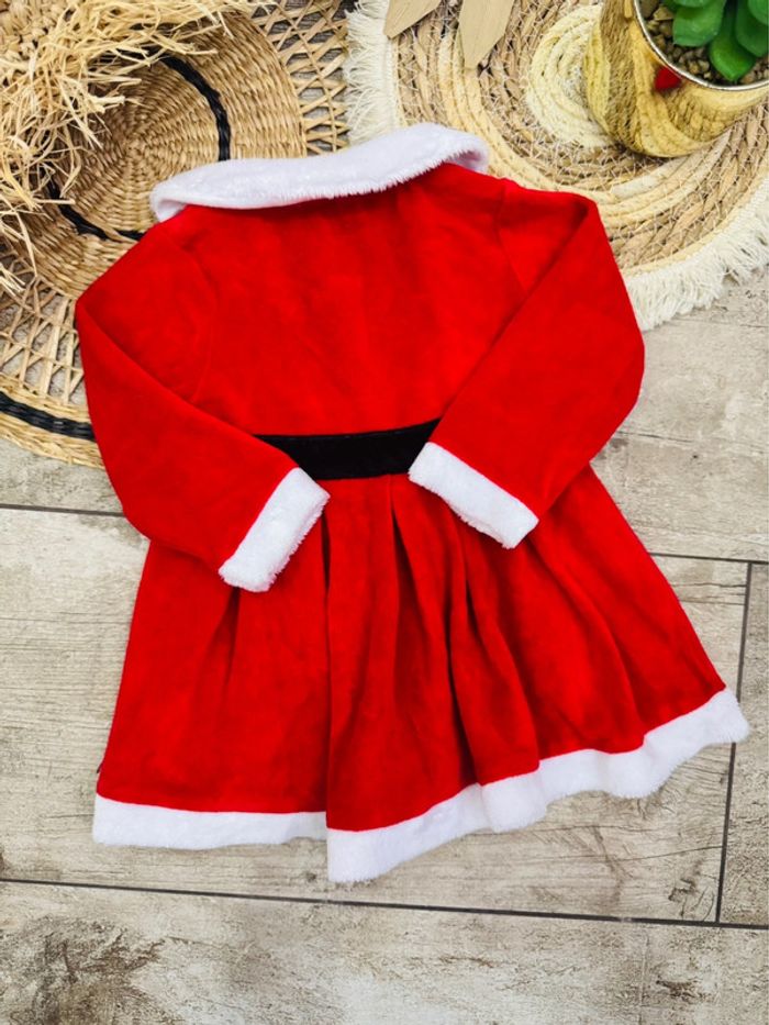 🍒Robe rouge de Noël 12mois - photo numéro 6