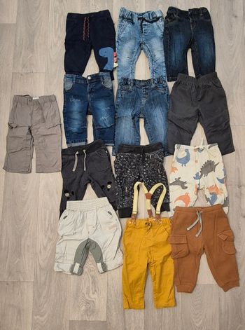 Lot de 13 pantalons 12 mois