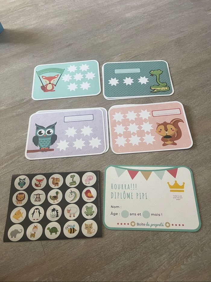 Jeu d'apprentissage propreté