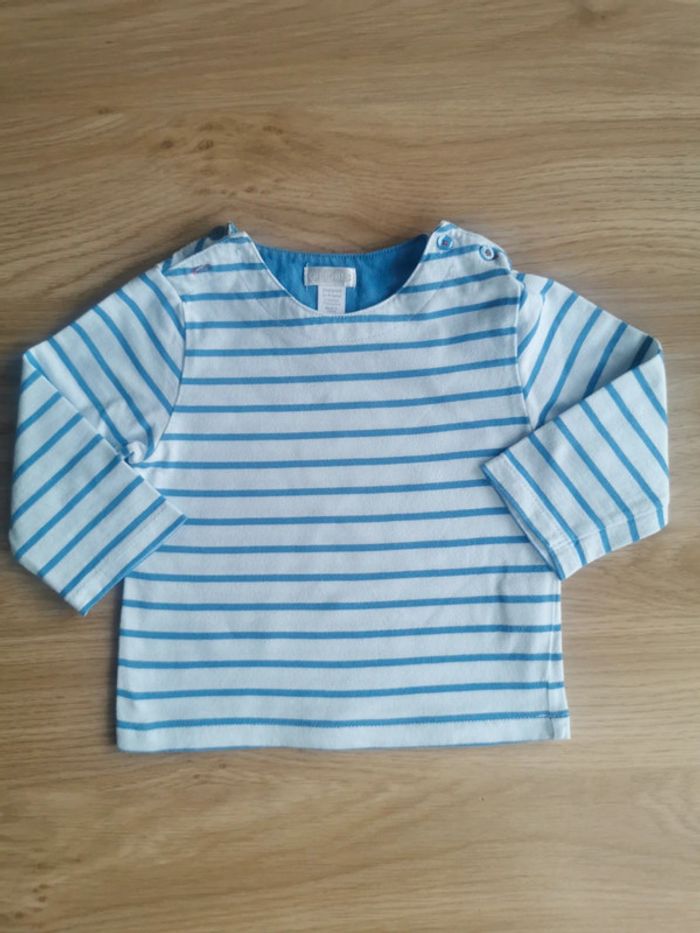 Tee shirt manches longues Obaïbi 12 mois