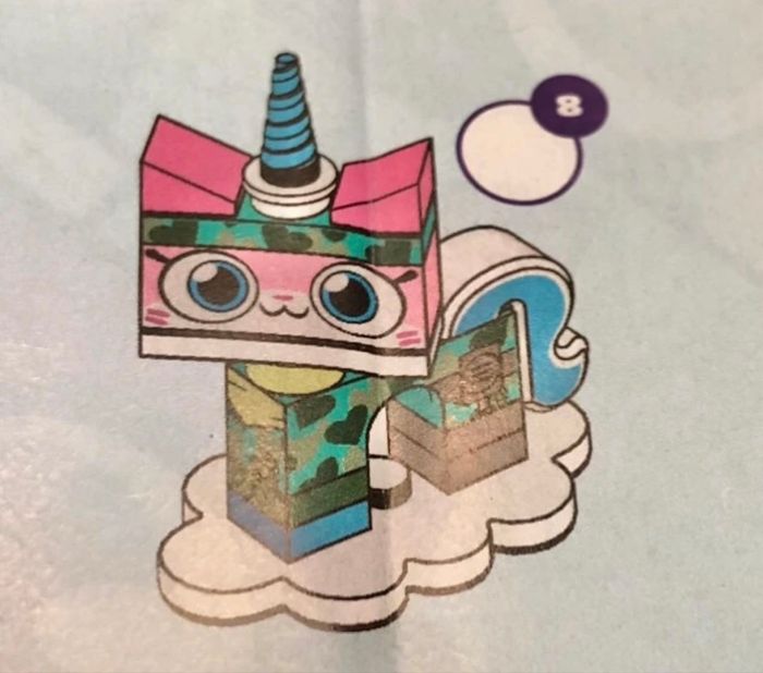 Lego Série 1 Unikitty (Réf. 41775) - Licorne nº8 : Camouflage Unikitty - photo numéro 6