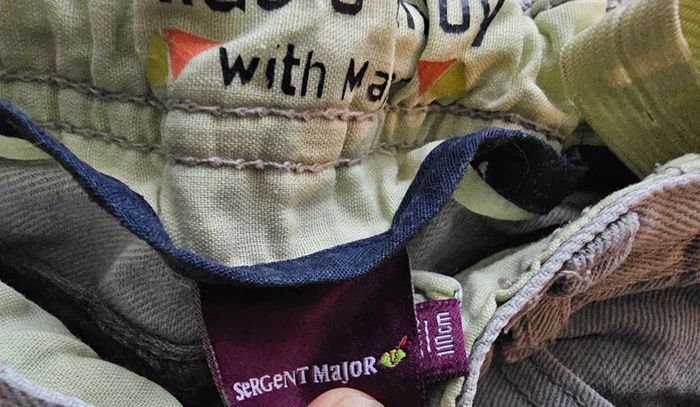 Ensemble sergent major 7/5 ans - photo numéro 2