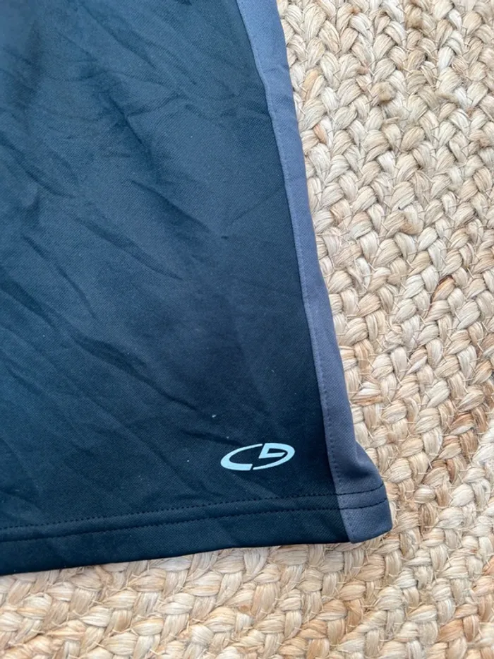 Short Garçon Champion Noir & Gris | Taille 14 ans | Très Bon État | Sport Casual | R46 - photo numéro 3