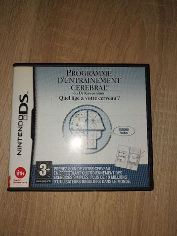 Jeu DS programme d'entraînement cérébral