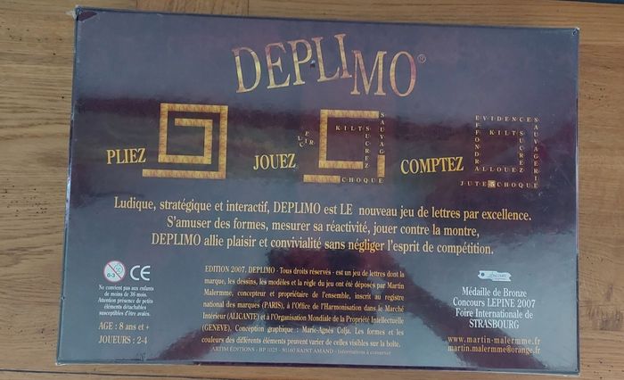 Deplimo - Jeu NEUF - photo numéro 2