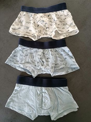 Lot boxers garçon 2-3 ans
