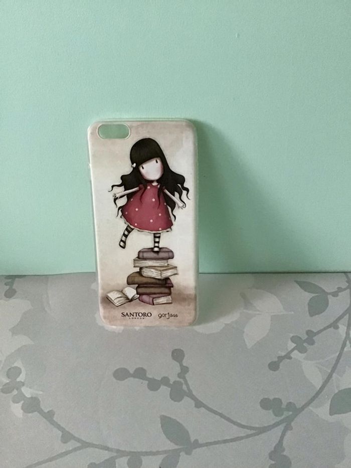 Étui de téléphone gaufré soft touch et flexible Santoro pour IPhone 6/6S plus