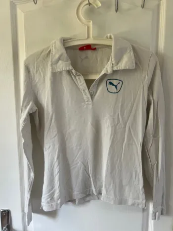 Polo manches longues, puma taille S