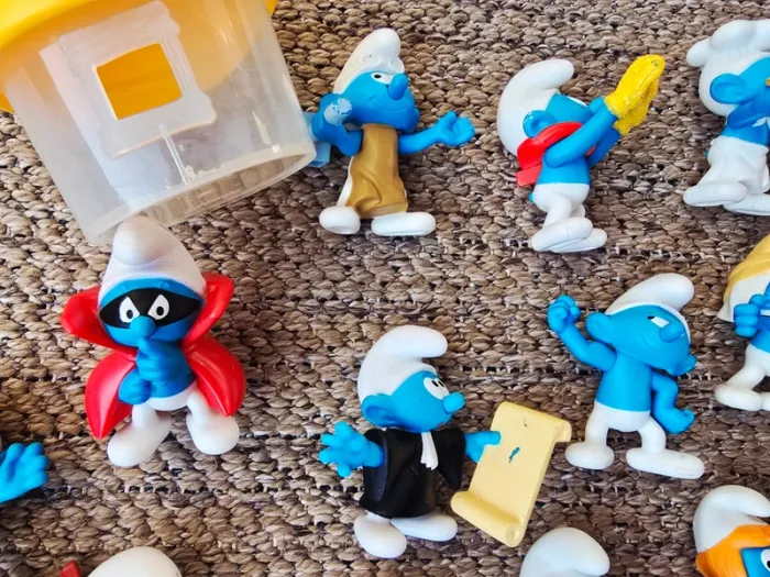 Lot 23 Jouets figurines Schtroumpfs Mcdo - photo numéro 18