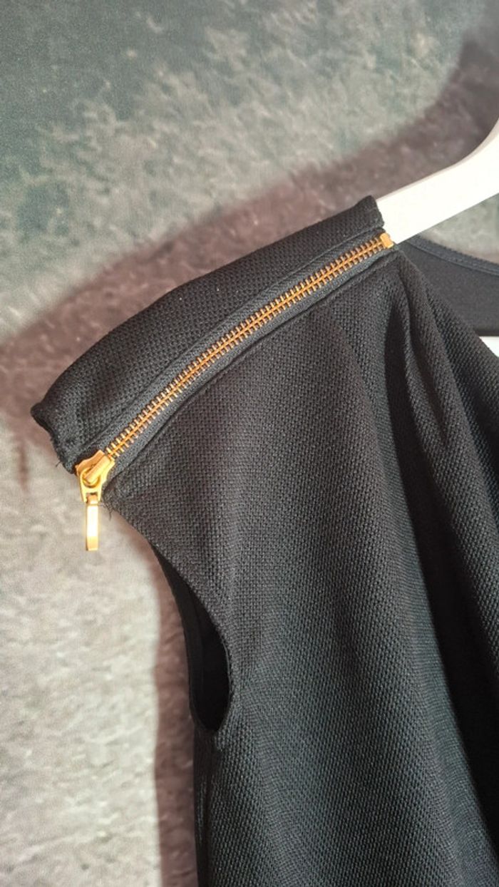 Robe noire élégante décontracté - photo numéro 3