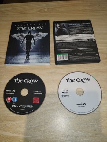 Bluray 4K + Bluray The Crow. PvN-136/12
