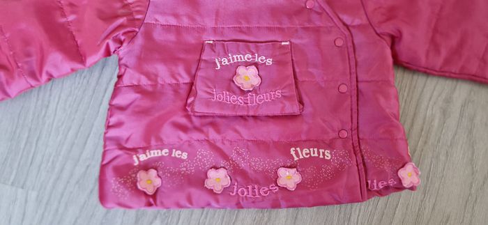 Doudoune "J'aime les fleurs" - 18 mois - photo numéro 3