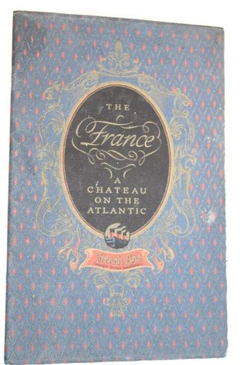 Brochure paquebot SS France