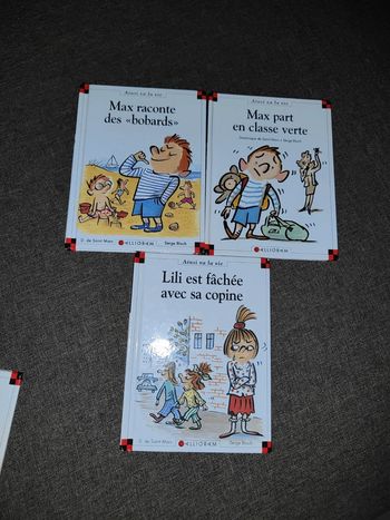 Lot 3 livres max et lili 12, 13 et 14