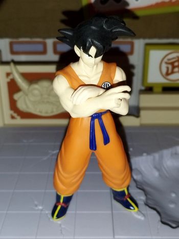 Figurine Goku Dragon Ball Bandai UFO Catcher Soft Vinyl Toy BS figure Sofvi rare