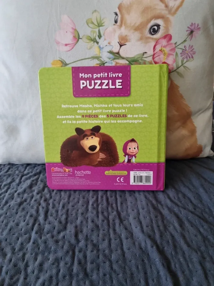 Mon petit livre puzzle. Masha et Michka - photo numéro 2