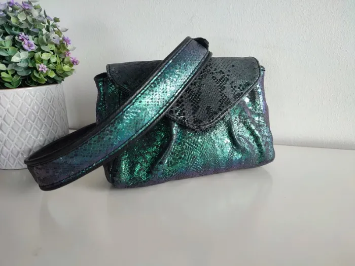 Sac en cuir métallisé Suzon S Boréal Paul Marius - photo numéro 2