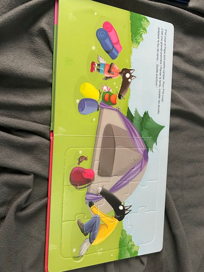 Livre puzzle p’tit loup - photo numéro 8