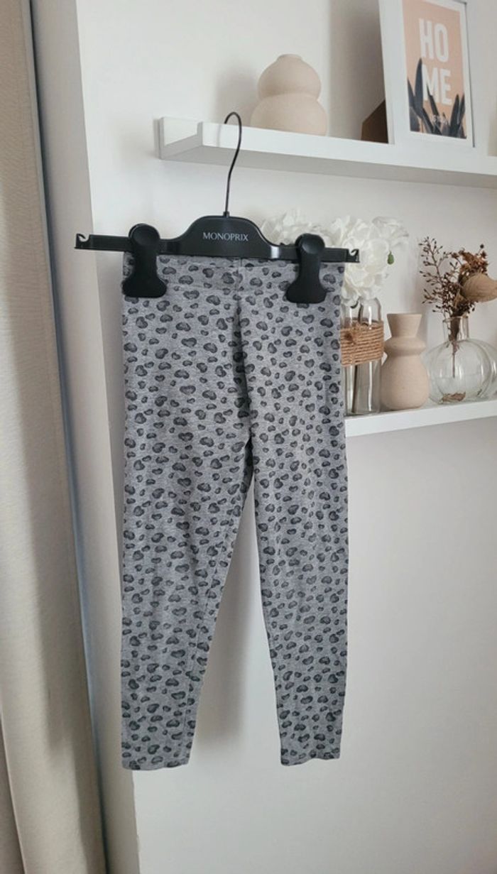 Legging fille imprimé 6 ans - photo numéro 2