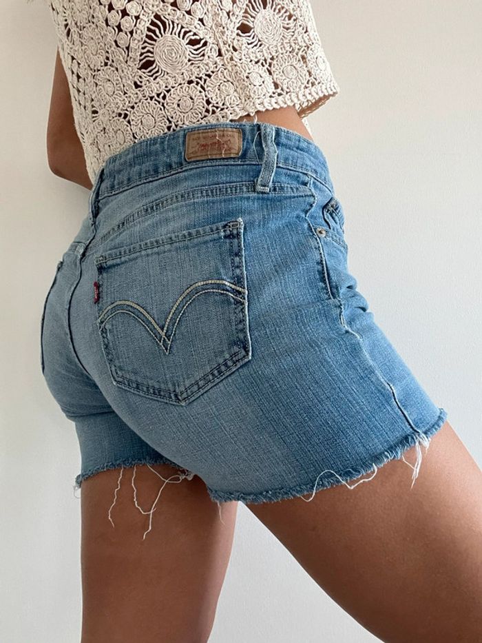 Short en jean Lévis 518 vintage usa taille 36/38 bleu top état
