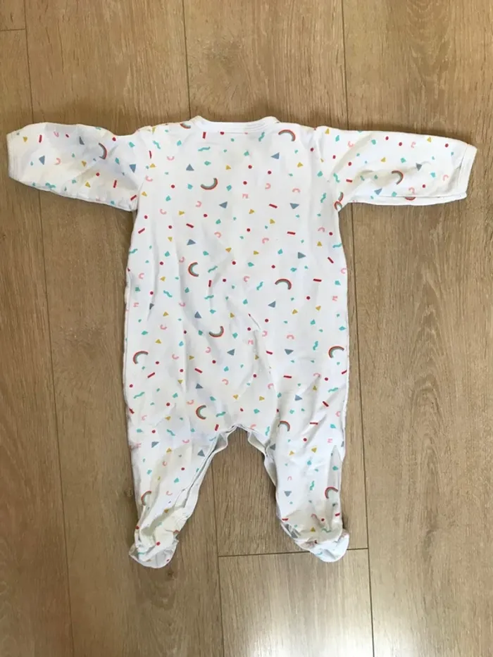 Dors bien en molleton Petit Bateau 6 mois - photo numéro 2