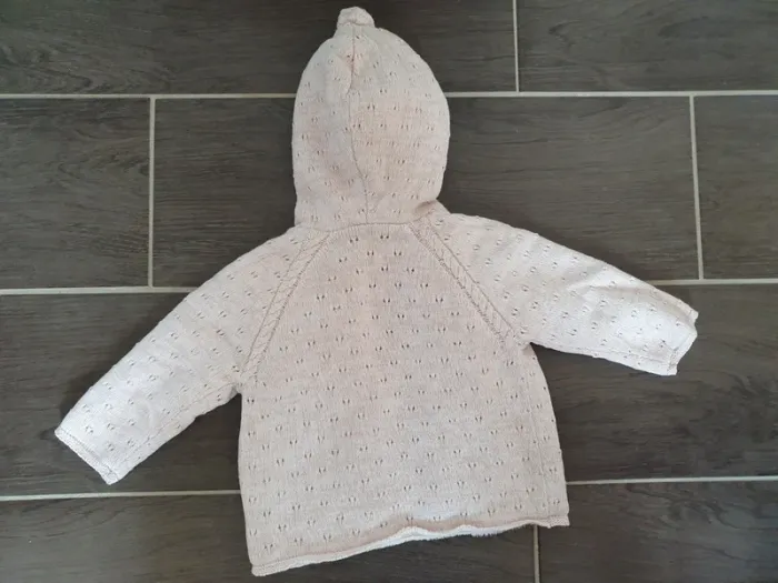 Veste polaire Carrement Beau rose irisée - photo numéro 5
