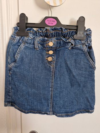 Jupe en jeans tape à l'œil