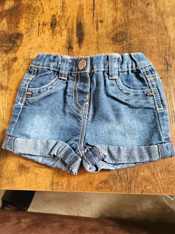 Short en jean