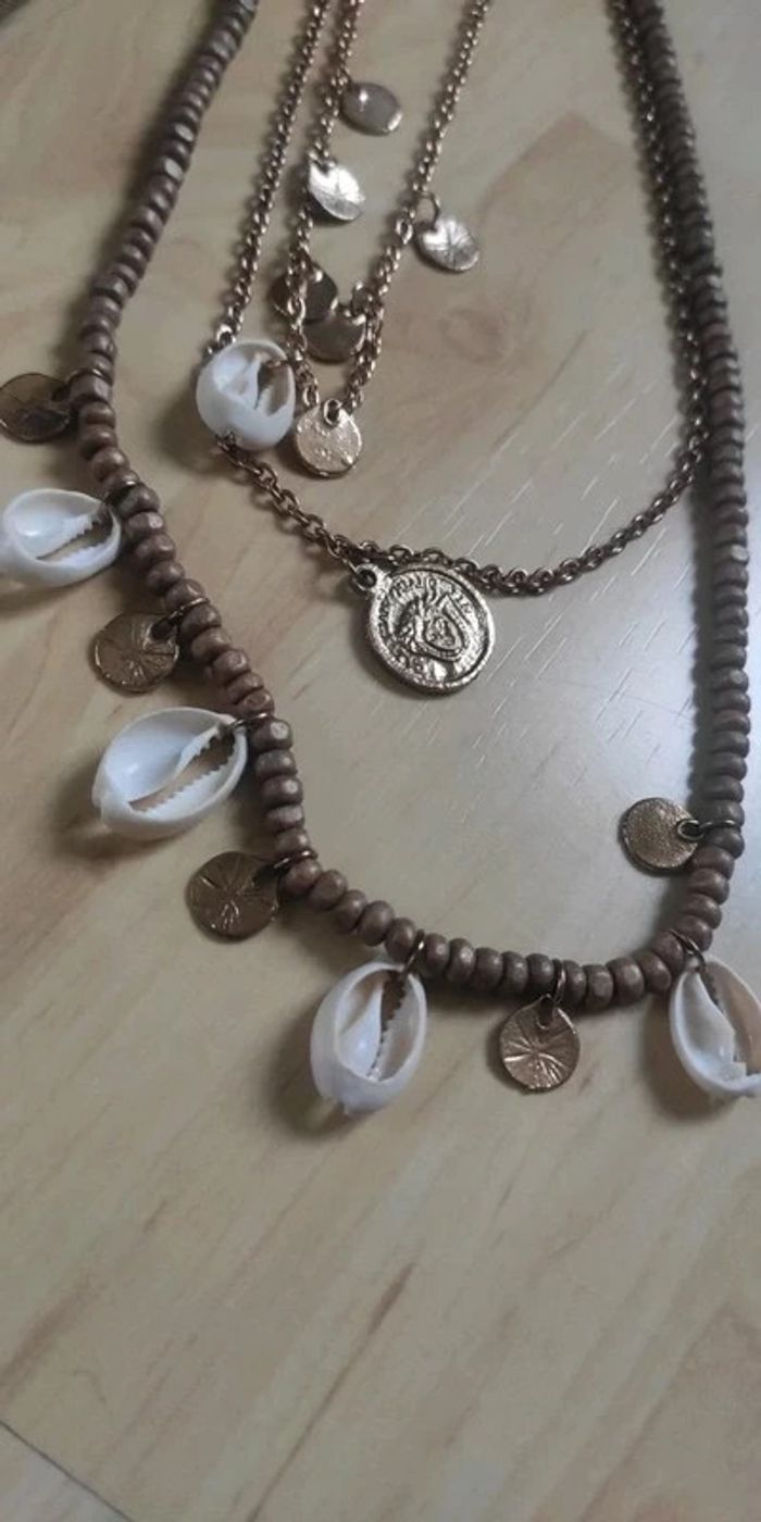Lot collier + élastique à cheveux - photo numéro 4
